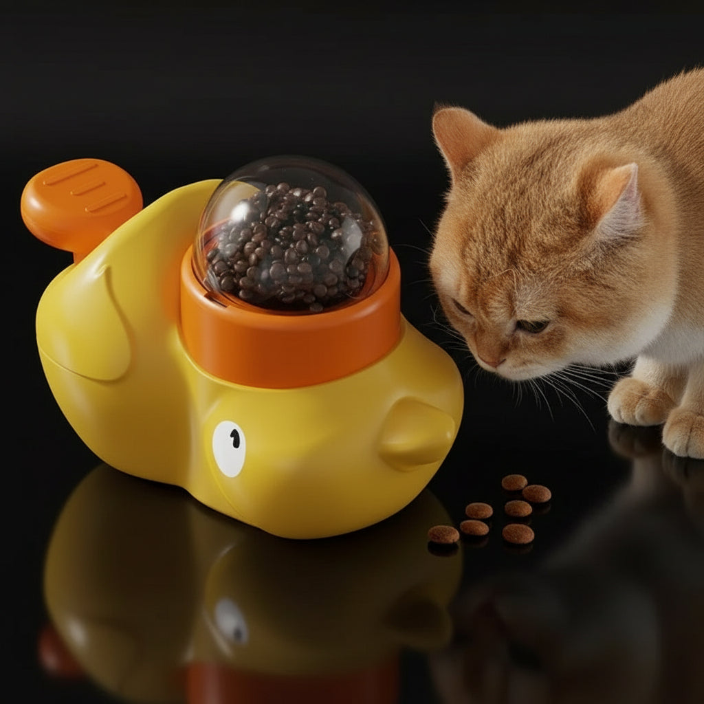 Petomatic© press to get food(duck model)