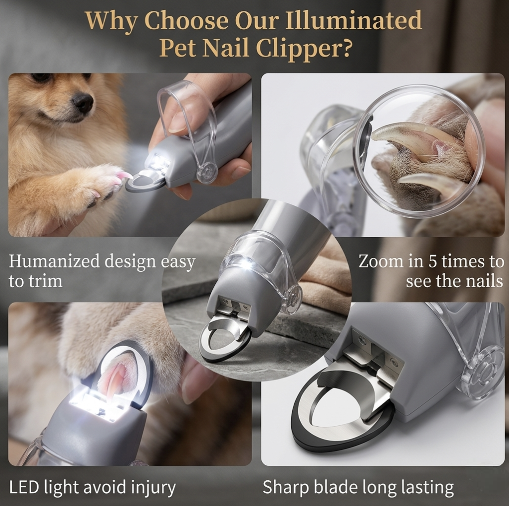 Petomatic™ LED Pet Nail Trimmer
