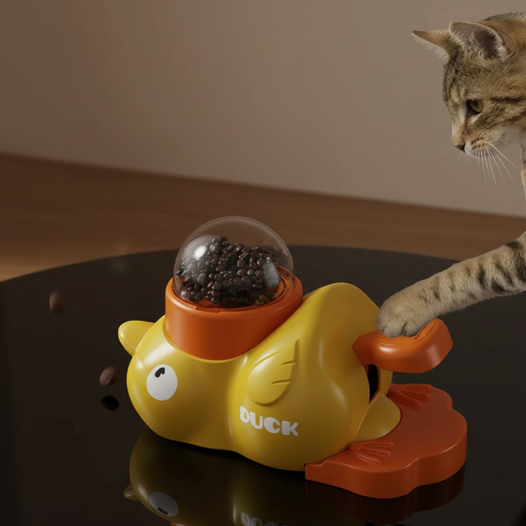 Petomatic© press to get food(duck model)